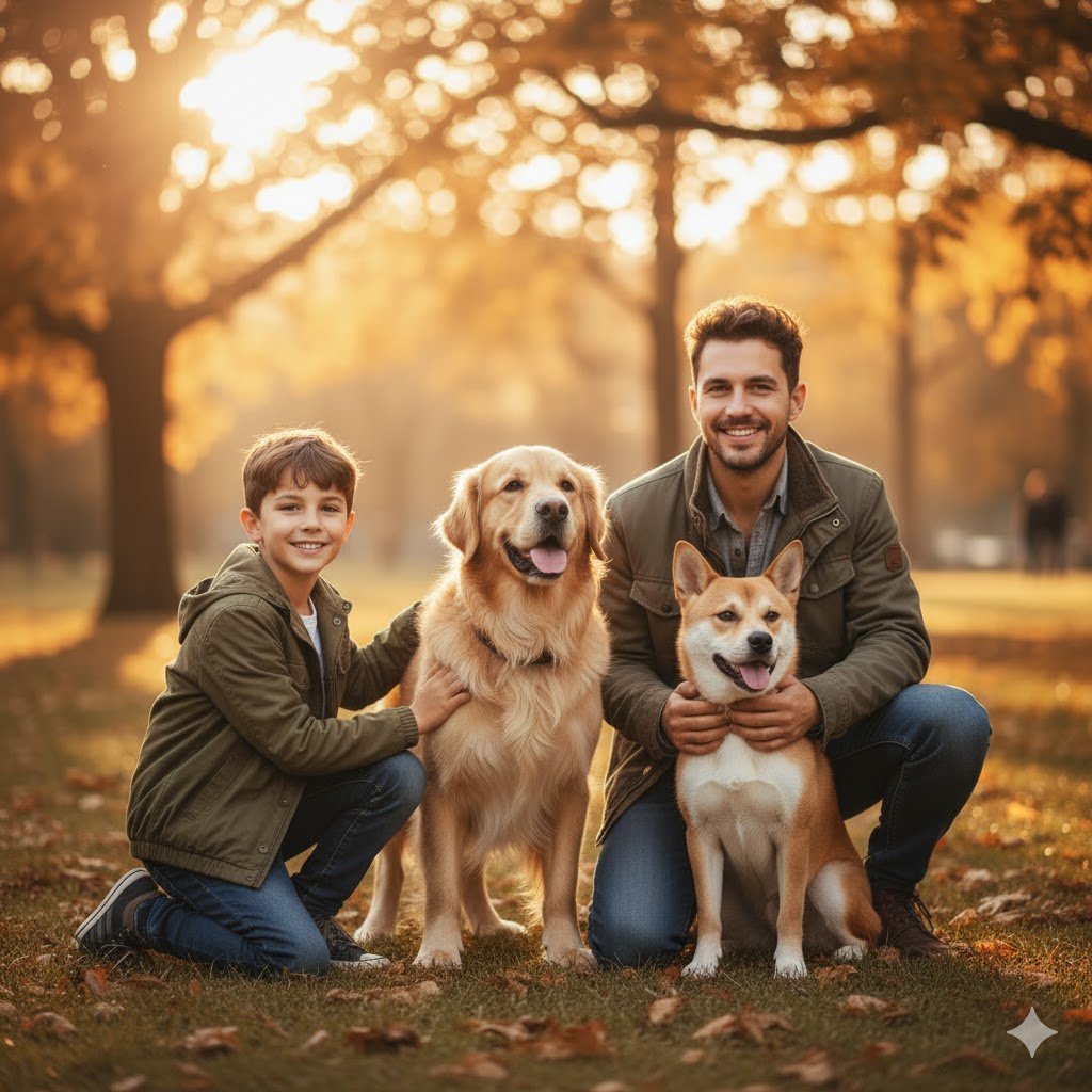 Pet missing for days — worried pet parent searching neighborhood for their lost dog.